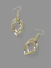 Double Leaves Drop Earrings sold by Bloomchic