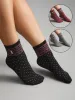 3 Pairs Vintage Rabbit Embroidered Mid-Calf Socks sold by Bloomchic