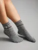 3 Pairs Vintage Rabbit Embroidered Mid-Calf Socks sold by Bloomchic