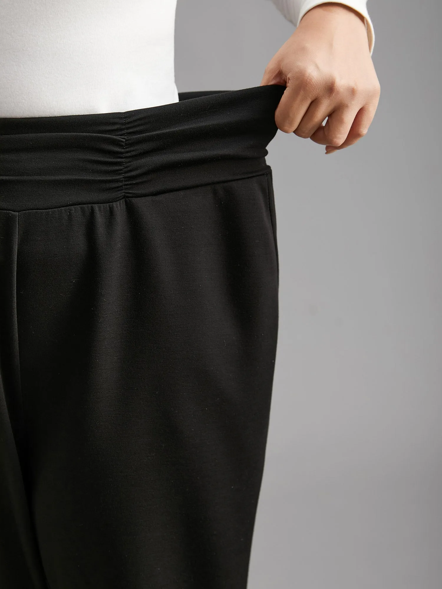 Supersoft Essentials Elastic Waist Pockets Jogger Pants sold by Bloomchic product image thumbnail 5