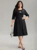 Round Neck Sequin Pearl Beaded Dress sold by Bloomchic