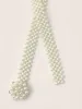 Elegant Rhinestone Faux Pearl Decor Belt sold by Bloomchic