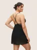 Star Guipure Lace Mesh Split Side Sleep Dress sold by Bloomchic