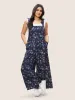 Ditsy Floral Pleated Ties Spaghetti Strap Jumpsuit sold by Bloomchic