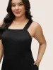 Solid Adjustable Straps Pocket Cami Jumpsuit sold by Bloomchic