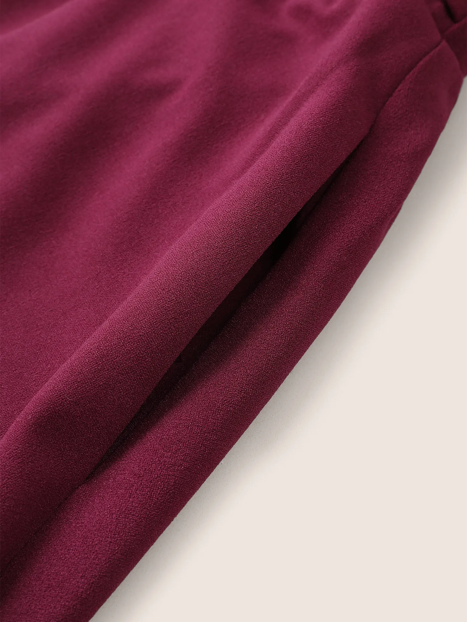 Plain Elastic Waist Pocket Ties Cropped Skirt sold by Bloomchic product image thumbnail 5