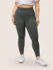Solid Back Crisscross High Rise Skinny Leggings sold by Bloomchic