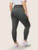 Solid Back Crisscross High Rise Skinny Leggings sold by Bloomchic