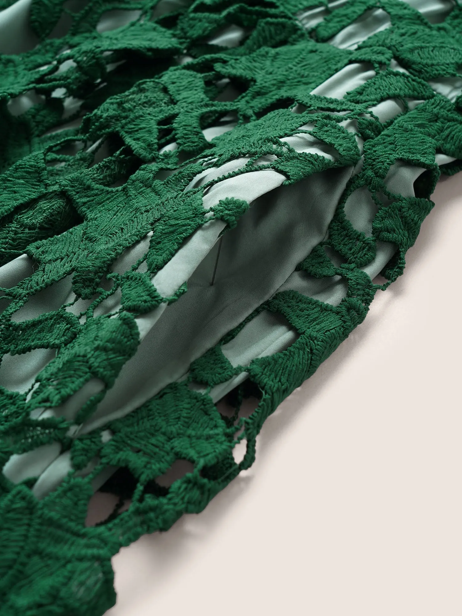 Geometric Patchwork Cut Out Adjustable Straps Dress sold by Bloomchic product image thumbnail 5