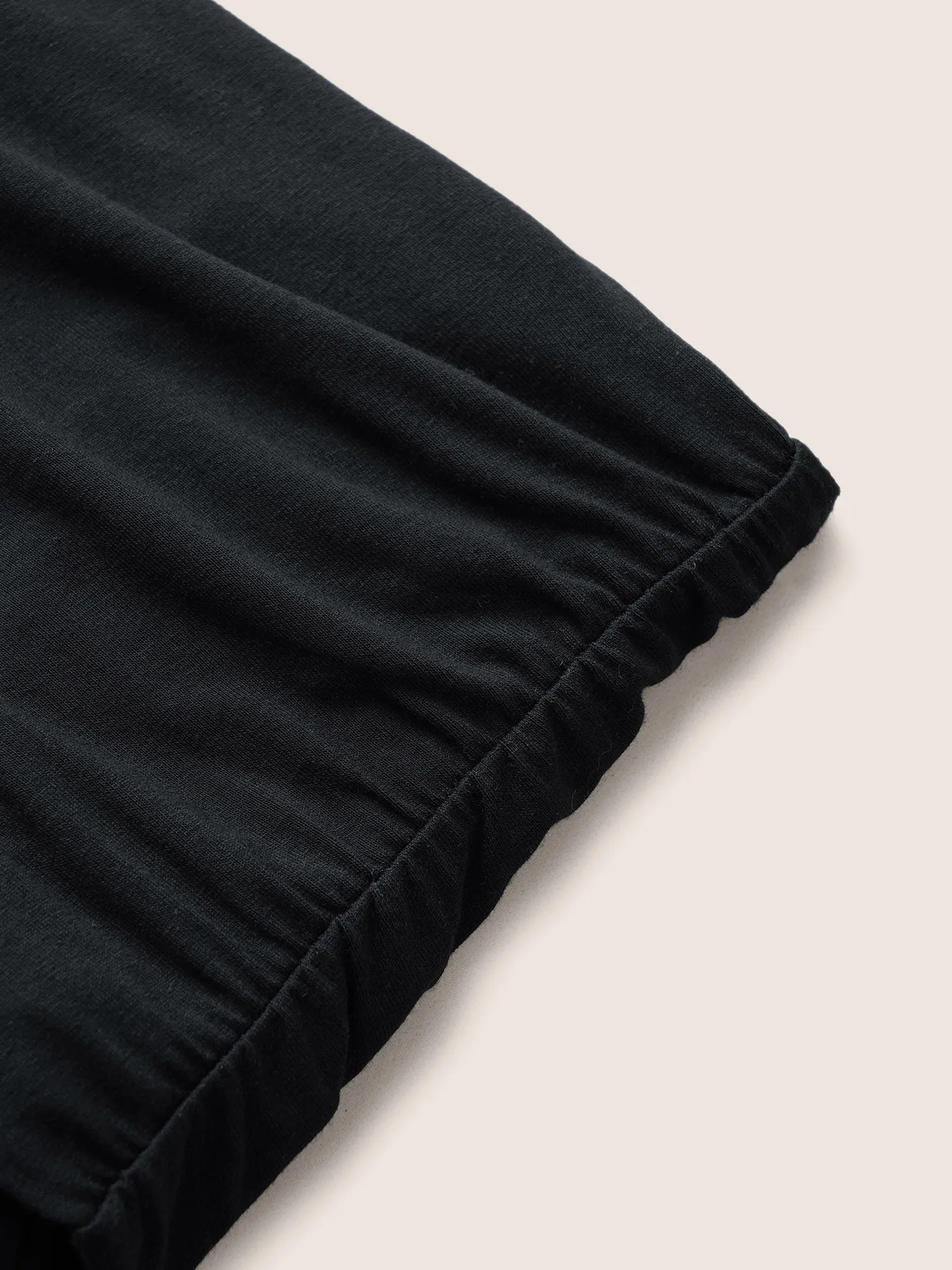 Solid Off Shoulder Gathered T-shirt sold by Bloomchic product image thumbnail 5