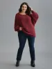 Cable Knit Dolman Sleeve Pullover sold by Bloomchic