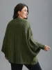 Curved Open-Front Dolman Sleeve Knit Cardigan sold by Bloomchic