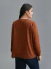 Textured Round Neck Stretchy Sweatshirt sold by Bloomchic