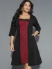 Lace Heart Neckline Pocket Midi Dress sold by Bloomchic