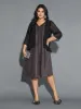 2-In-1 Sequin Patchwork Mesh Dress sold by Bloomchic