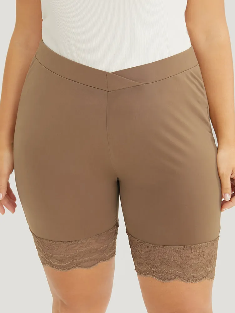 Solid Lace Insert Shorts sold by Bloomchic product image thumbnail 5