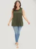 Plain Crochet Lace Tank Top sold by Bloomchic