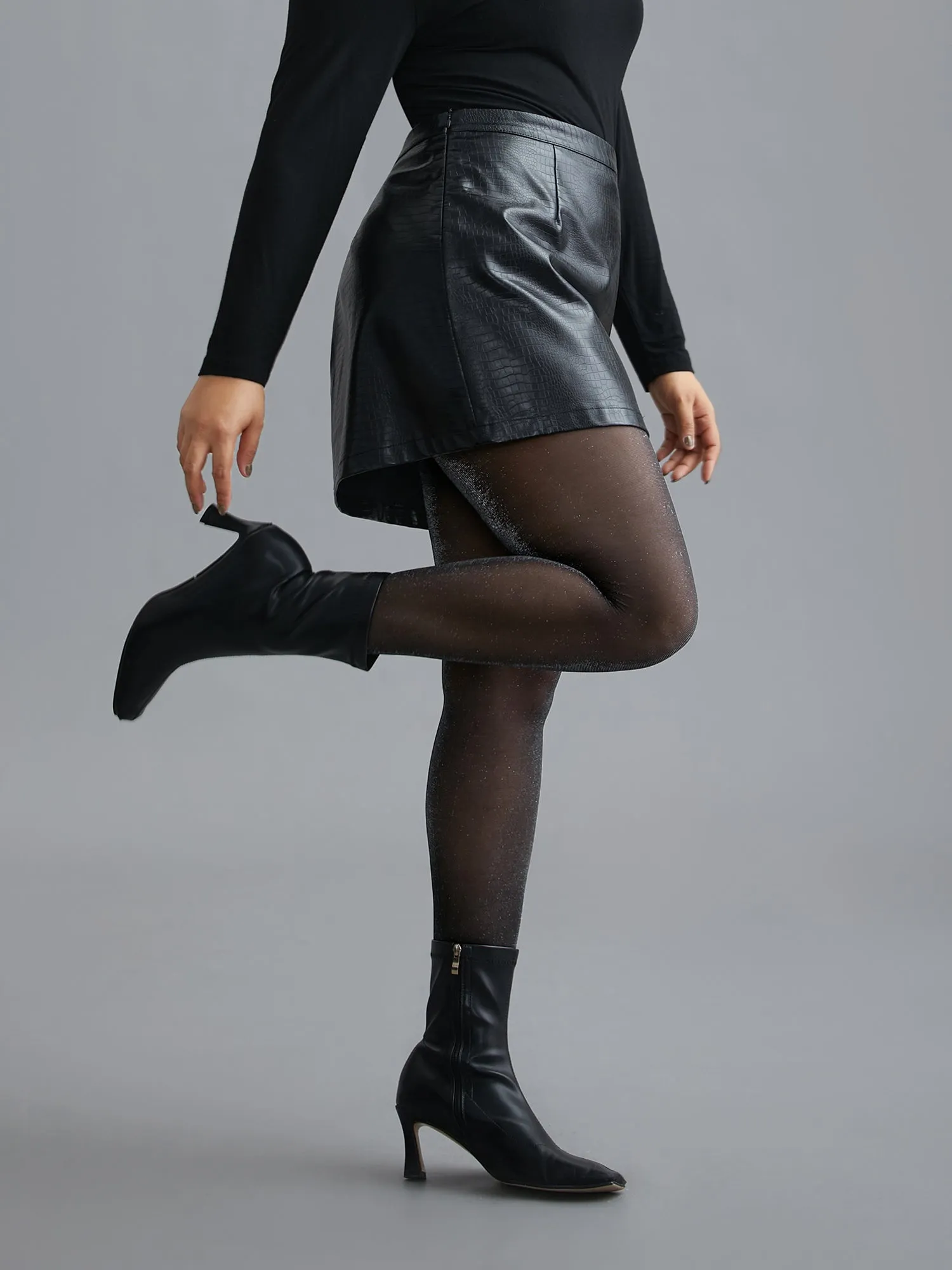 Pearl Shiny Sparkle Tights sold by Bloomchic product image thumbnail 4