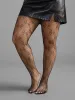 Openwork Bow Decor Fishnet Stockings sold by Bloomchic