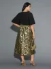 V Neck Glitter Flounce Sleeve Dress sold by Bloomchic