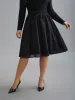 Glitter Polka Dot Pleated Skirt sold by Bloomchic
