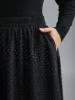 Glitter Polka Dot Pleated Skirt sold by Bloomchic