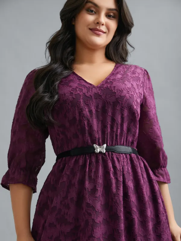 Butterfly Buckle Stretch Waist Belt sold by Bloomchic