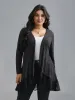 Lace Scalloped Open Front Cardigan sold by Bloomchic