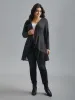 Lace Scalloped Open Front Cardigan sold by Bloomchic