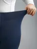 Stretchy Waist Plain Bootcut Leggings sold by Bloomchic