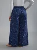 Celestial Print Stretchy Waist Lounge Bottoms sold by Bloomchic
