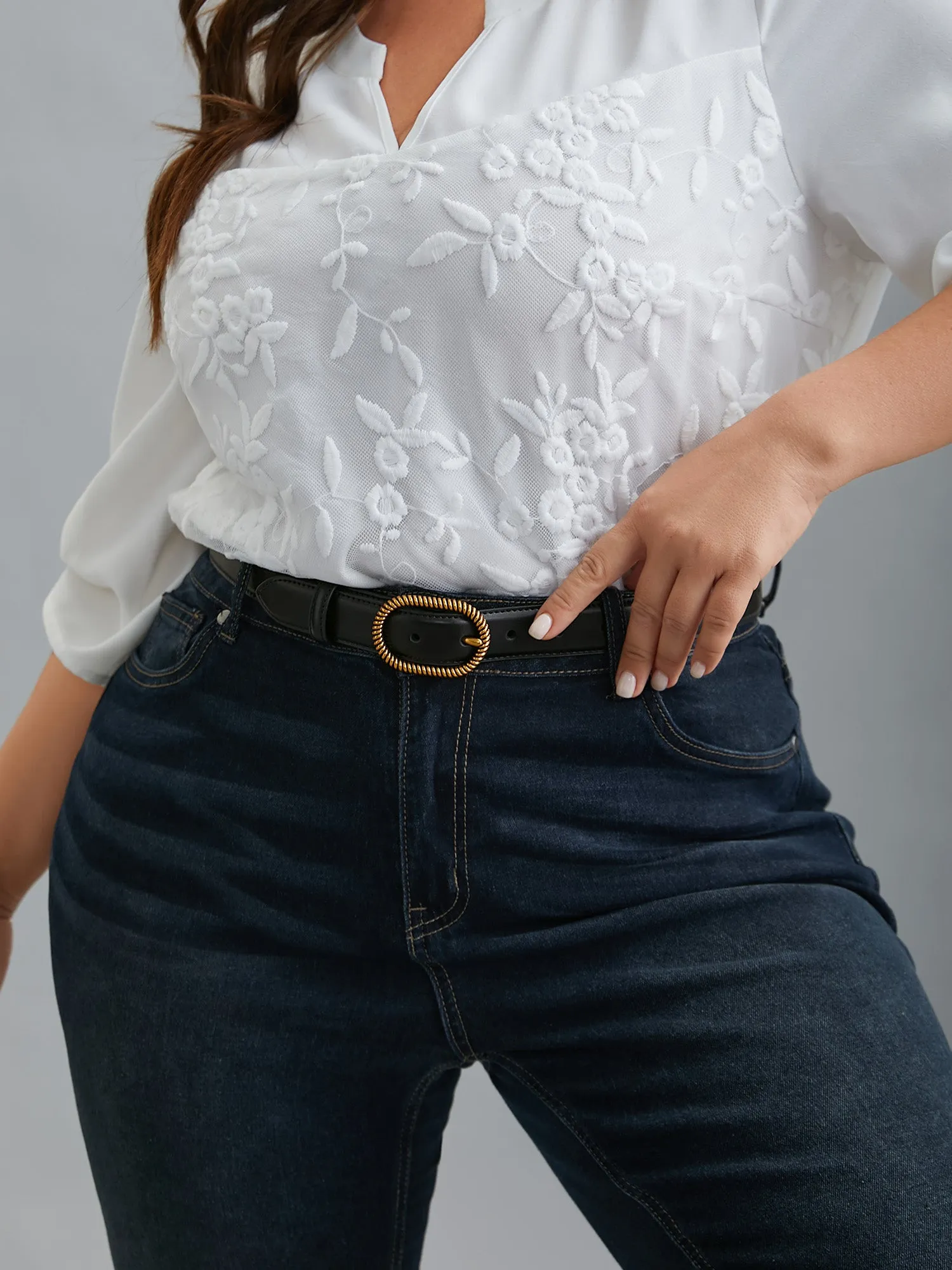 Refined Metal Buckle Belt sold by Bloomchic product image thumbnail 3