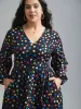Multi-Color Polka Dot Stretchy-Waist Dress sold by Bloomchic