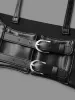 Waist-Cinching Double Buckle Belt sold by Bloomchic