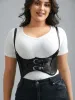 Waist-Cinching Double Buckle Belt sold by Bloomchic