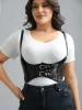 Waist-Cinching Double Buckle Belt sold by Bloomchic