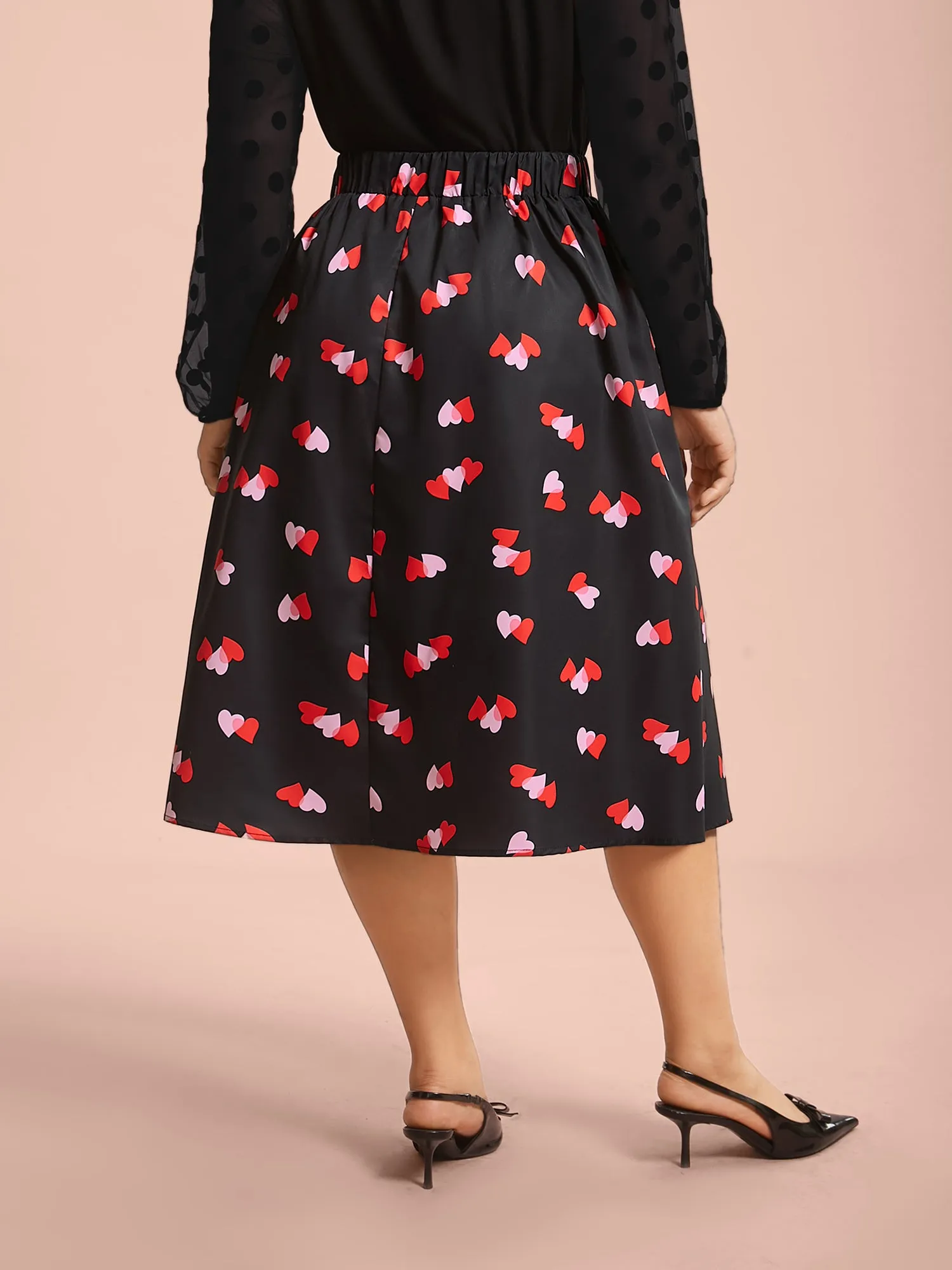 Romantic Flair Pocket Pleated Skirt sold by Bloomchic product image thumbnail 5