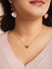 Gold-Tone Heart Necklace sold by Bloomchic