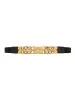 Metal Buckle Detail Patchwork Crocodile Embossed Belt sold by Bloomchic