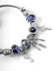 Fashionable Rhinestone Key Decor Charm Bracelet sold by Bloomchic