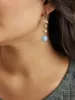 Drop Irregular Natural Stone Earrings sold by Bloomchic