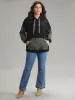Rib Knit Patchwork Ditsy Floral Ties Sweatshirt sold by Bloomchic
