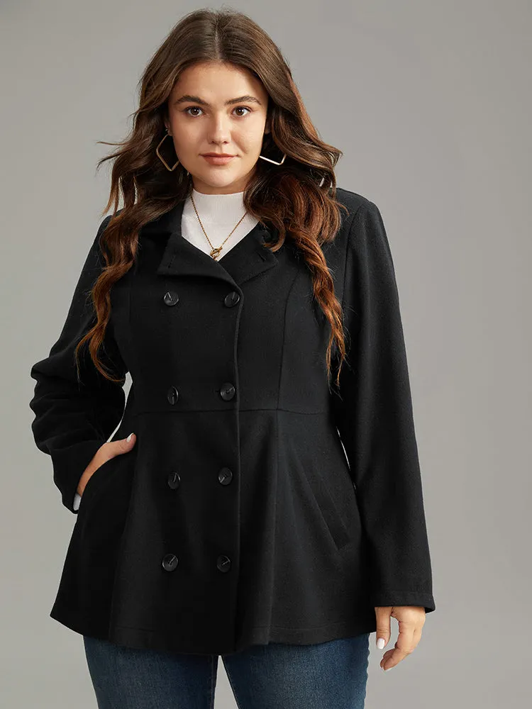 Lapel Collar Double Breasted Blazer sold by Bloomchic product image thumbnail 2