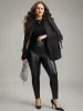 PU Wideband Waist Skinny Leggings sold by Bloomchic