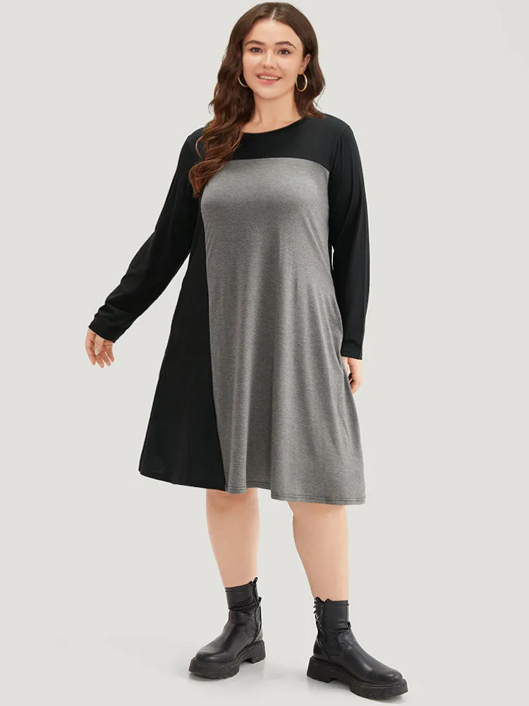 Supersoft Essentials Two Tone Pocket Dress sold by Bloomchic product image thumbnail 4