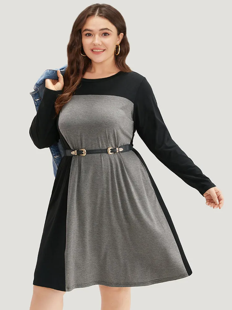 Supersoft Essentials Two Tone Pocket Dress sold by Bloomchic product image thumbnail 2