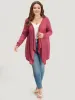 Supersoft Essentials Drape Asymmetrical Neck Cardigan sold by Bloomchic