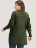 Solid Batwing Sleeve Curved Hem Cardigan sold by Bloomchic