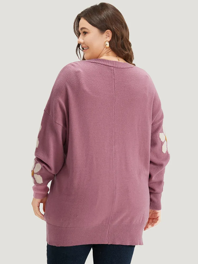 Supersoft Essentials Floral Button Fly Cardigan sold by Bloomchic product image thumbnail 2