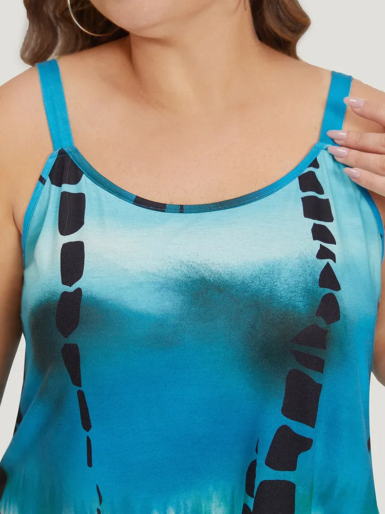 Ombre Tie Dye Pocket Cami Dress sold by Bloomchic product image thumbnail 5